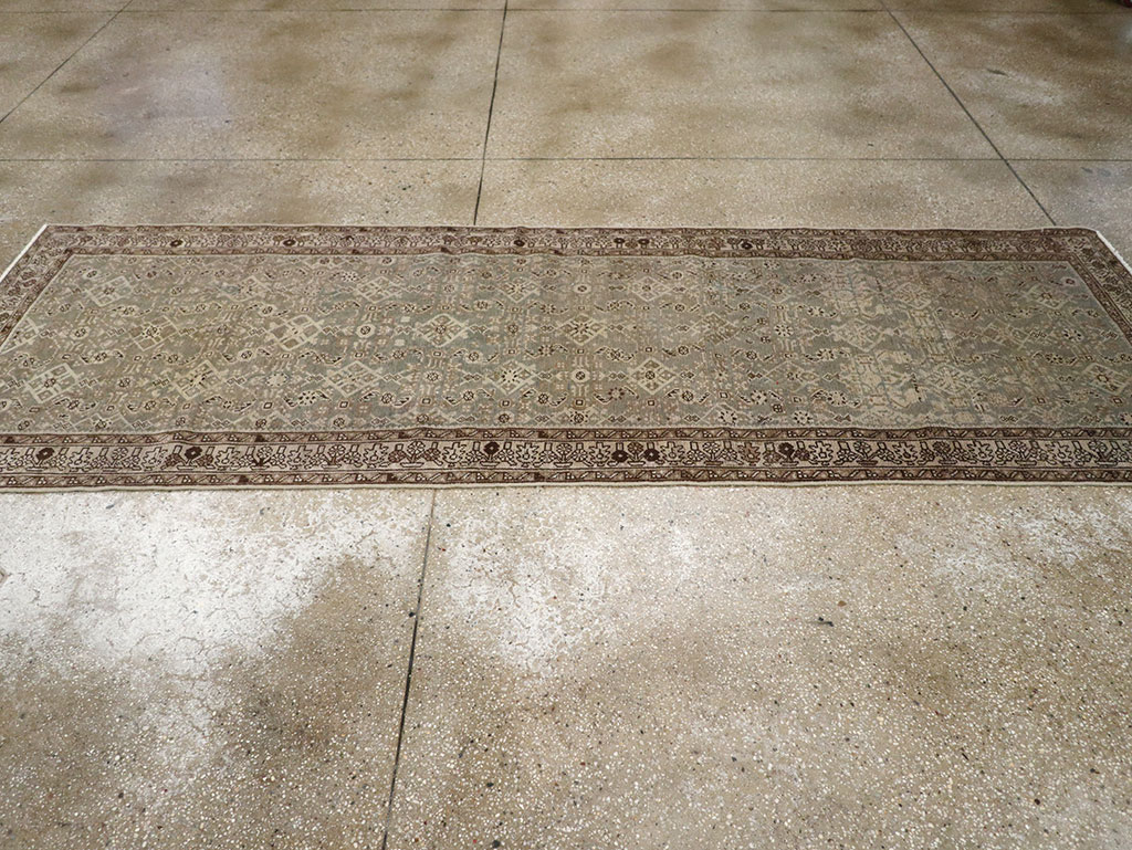 Vintage Persian Malayer Runner, No.32427 - Gsblank