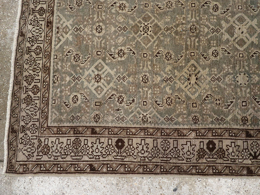 Vintage Persian Malayer Runner, No.32427 - Gsblank