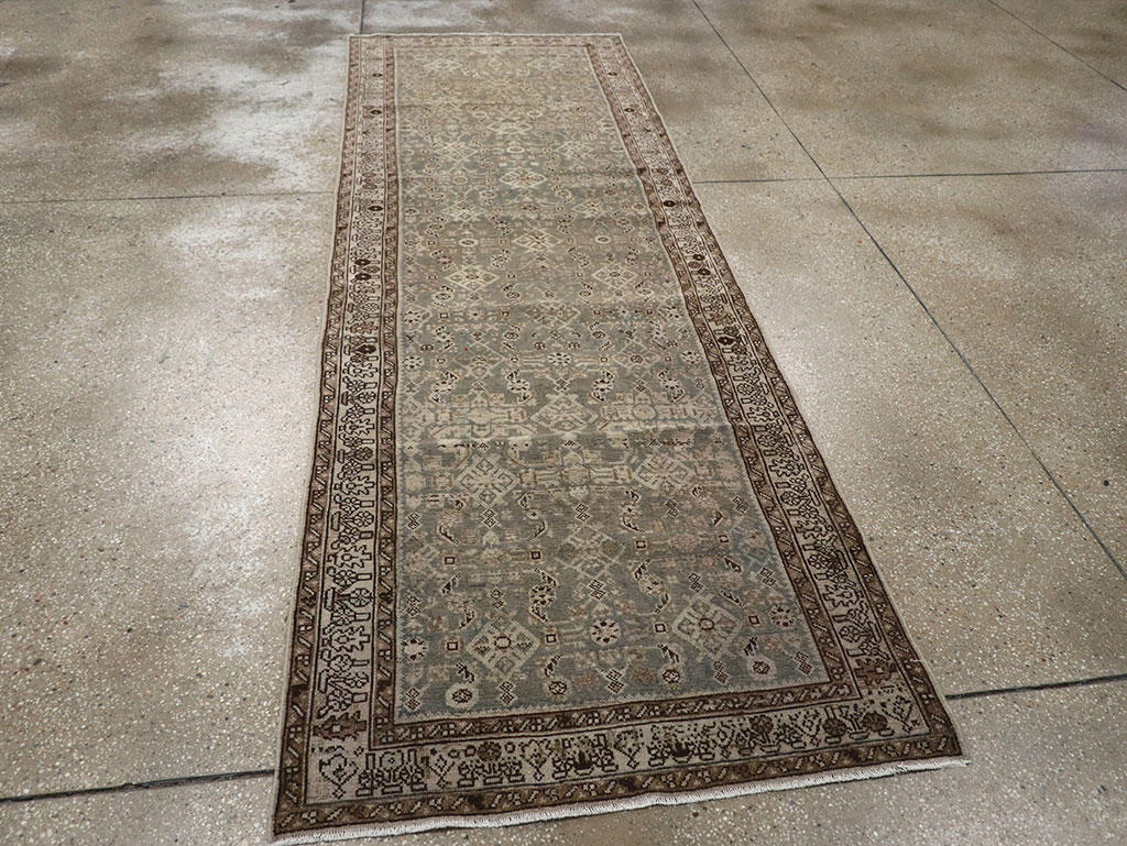 Vintage Persian Malayer Runner, No.32427 - Gsblank