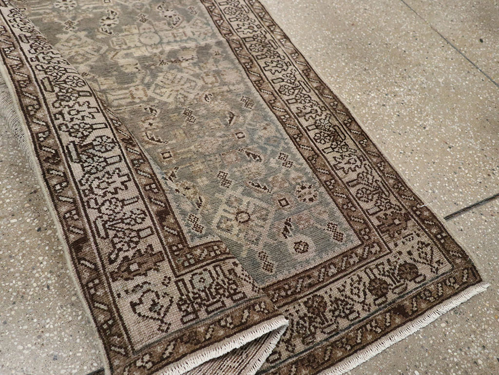 Vintage Persian Malayer Runner, No.32427 - Gsblank