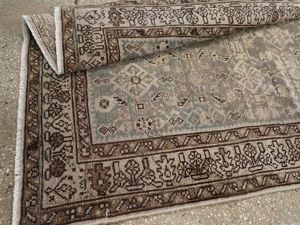 Vintage Persian Malayer Runner, No.32427 - Gsblank