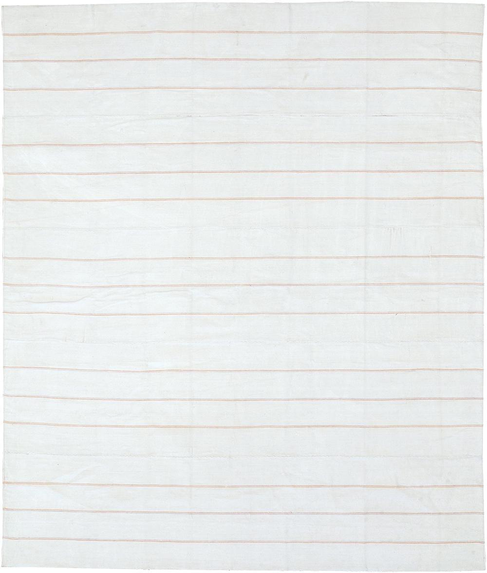 Vintage Persian Flatweave Kilim Room Size Carpet, No.32433 - Gsblank