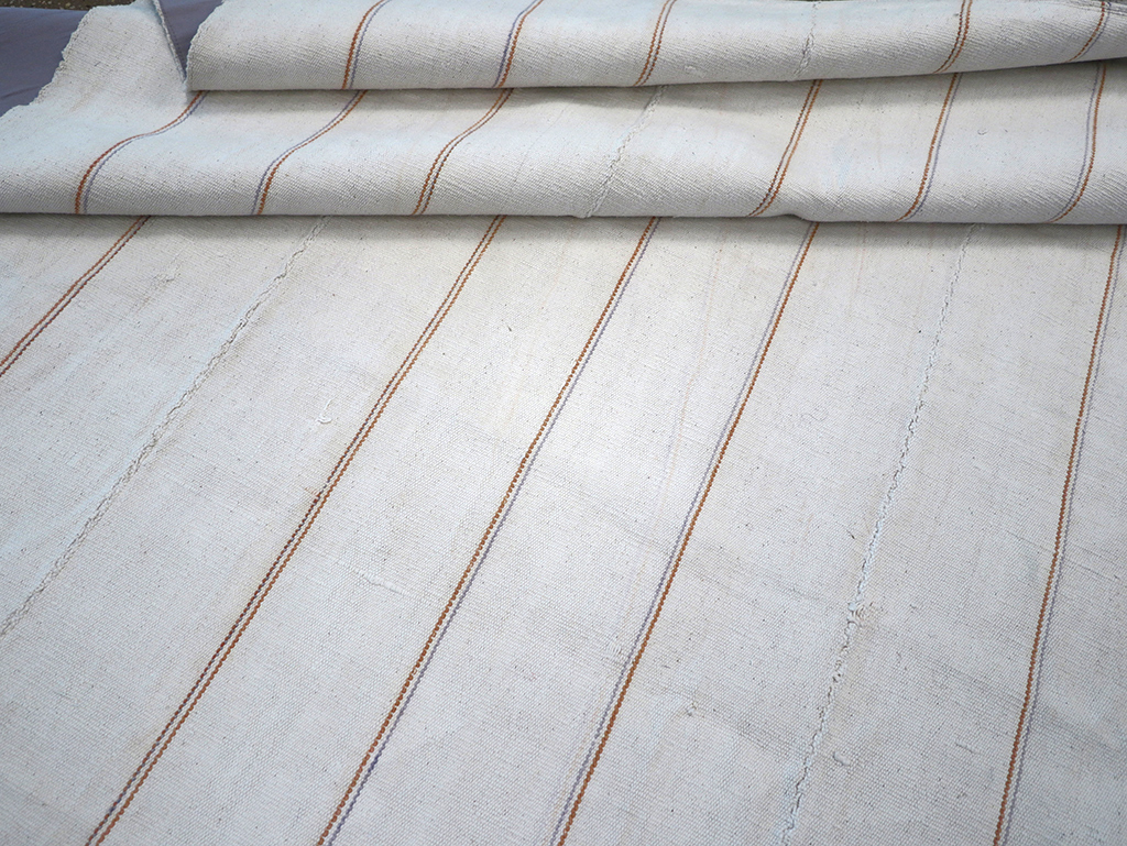 Vintage Persian Flatweave Kilim Room Size Carpet, No.32433 - Gsblank