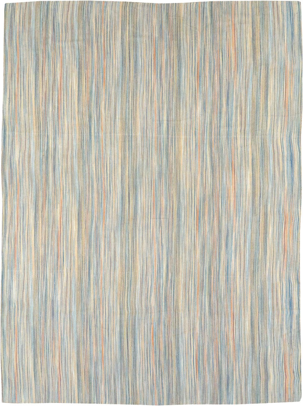 Modern Turkish Flatweave Kilim Room Size Carpet, No.32453 - Gsblank