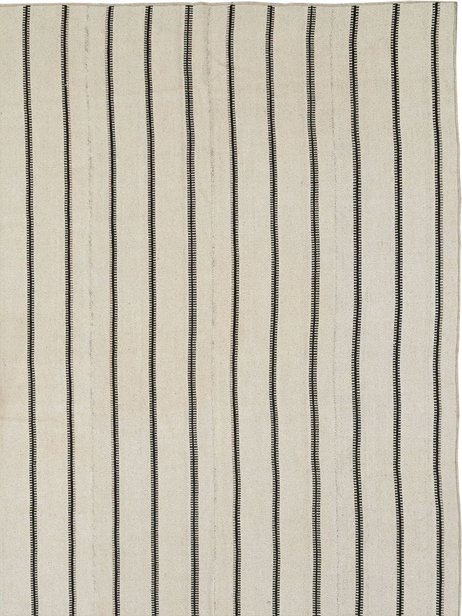 Modern Turkish Flatweave Kilim Large Carpet, No.32460 - Gsblank