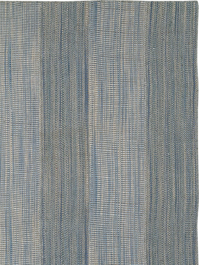Modern Persian Flatweave Kilim Large Carpet, No.32467 - Gsblank