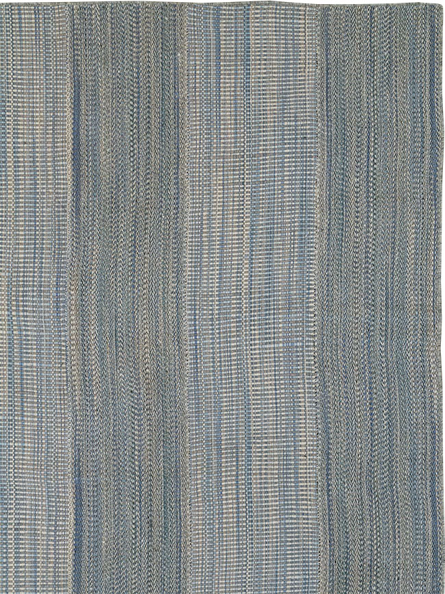 Modern Persian Flatweave Kilim Large Carpet, No.32467 - Gsblank