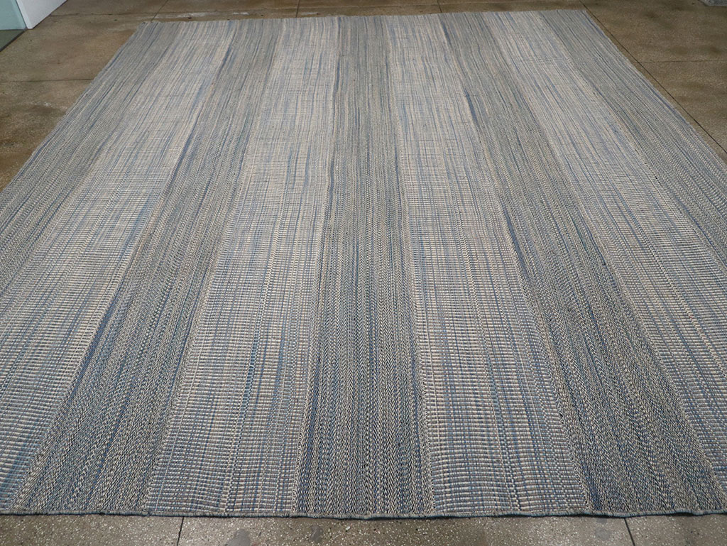 Modern Persian Flatweave Kilim Large Carpet, No.32467 - Gsblank