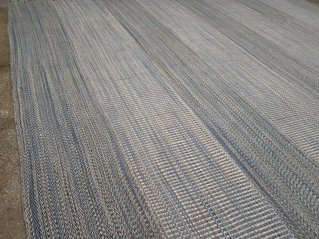 Modern Persian Flatweave Kilim Large Carpet, No.32467 - Gsblank