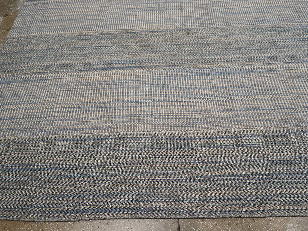 Modern Persian Flatweave Kilim Large Carpet, No.32467 - Gsblank