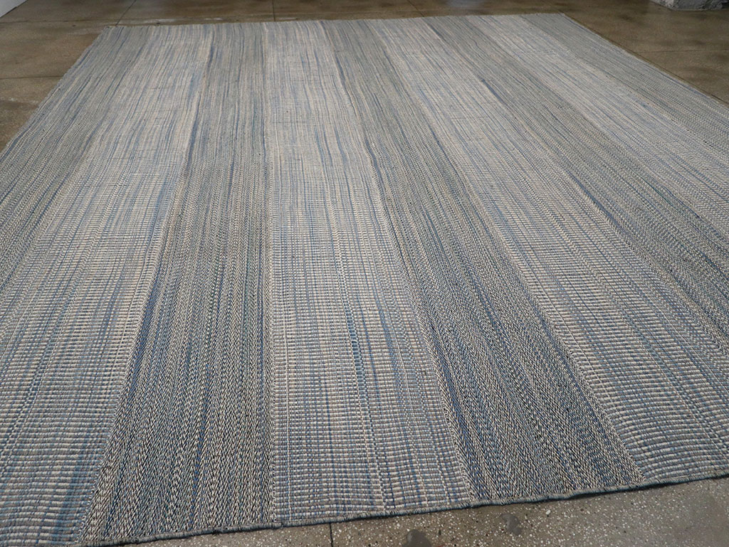 Modern Persian Flatweave Kilim Large Carpet, No.32467 - Gsblank