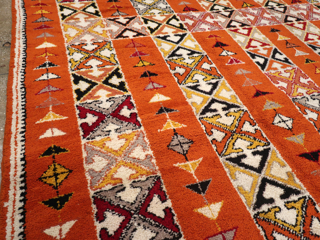 Vintage Moroccan Large Room Size Carpet, No.32470 - Gsblank