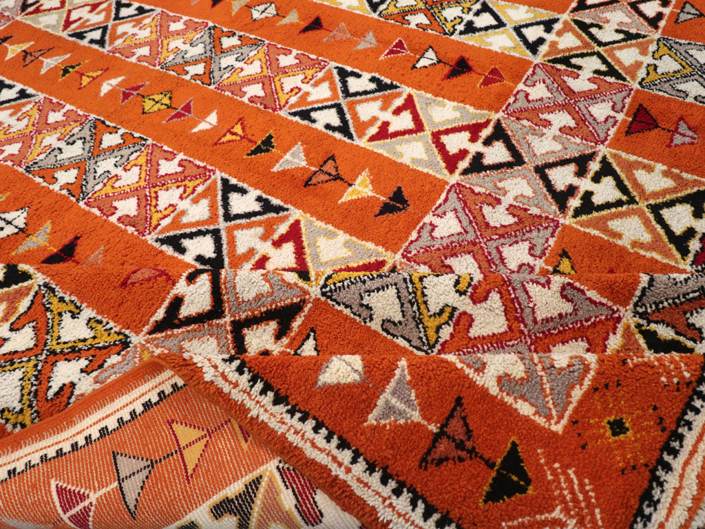 Vintage Moroccan Large Room Size Carpet, No.32470 - Gsblank