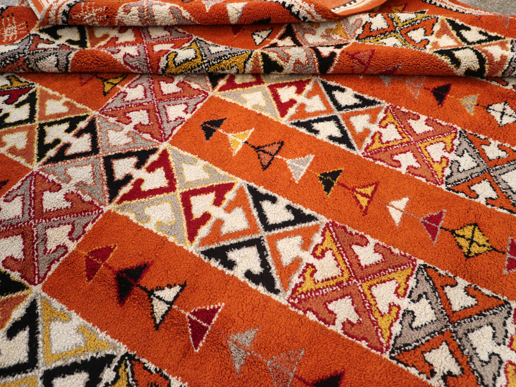 Vintage Moroccan Large Room Size Carpet, No.32470 - Gsblank