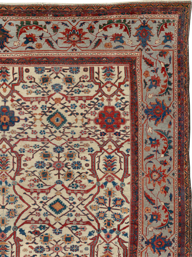 Antique Persian Sultanabad Large Carpet, No.32472 - Gsblank