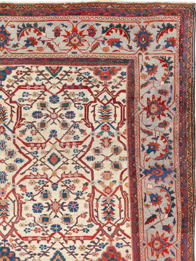 Antique Persian Sultanabad Large Carpet, No.32472 - Gsblank