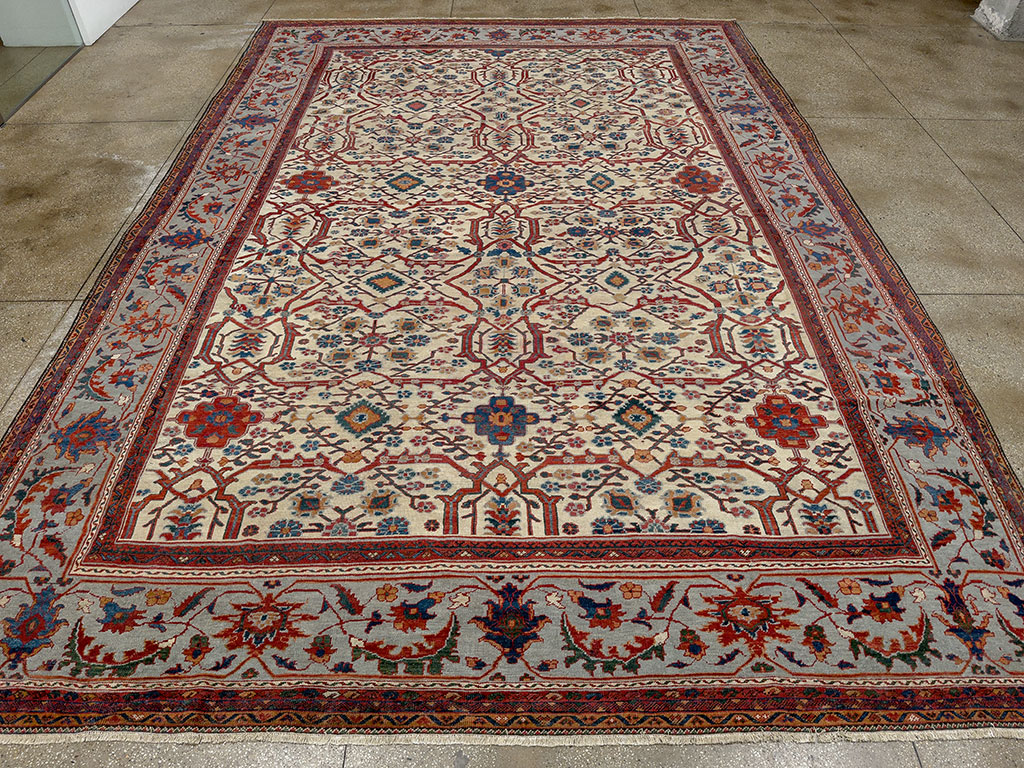 Antique Persian Sultanabad Large Carpet, No.32472 - Gsblank