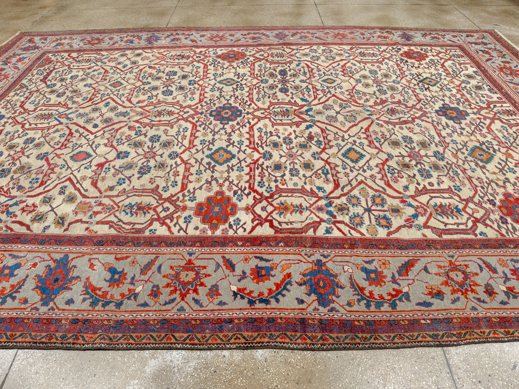 Antique Persian Sultanabad Large Carpet, No.32472 - Gsblank