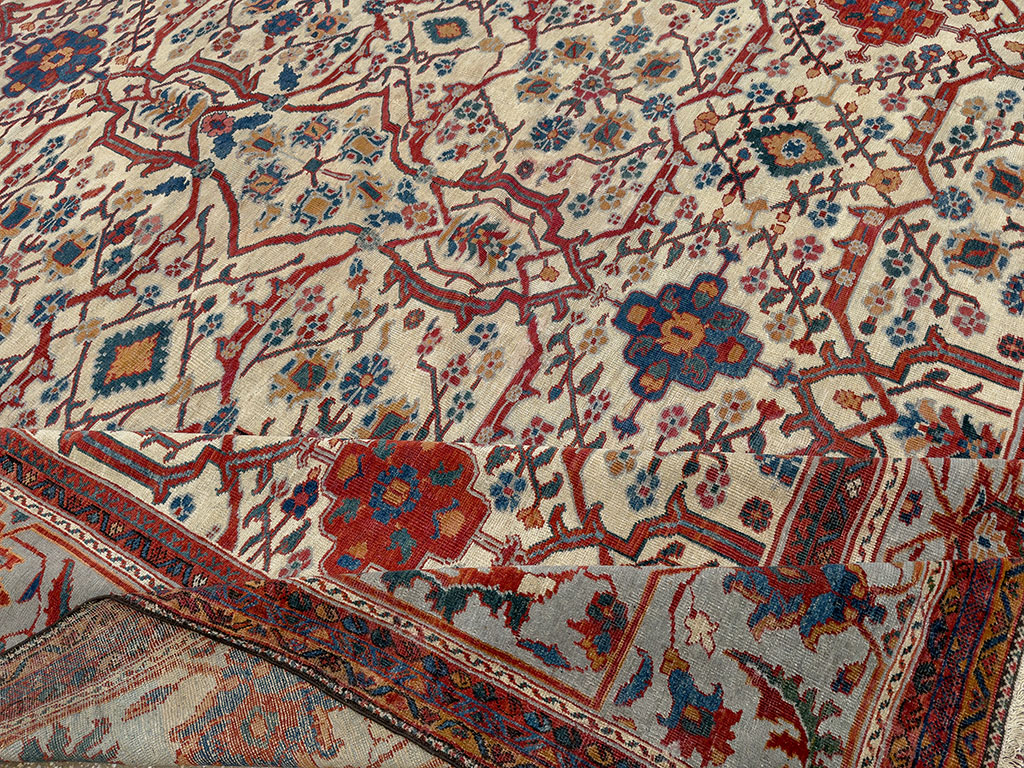 Antique Persian Sultanabad Large Carpet, No.32472 - Gsblank