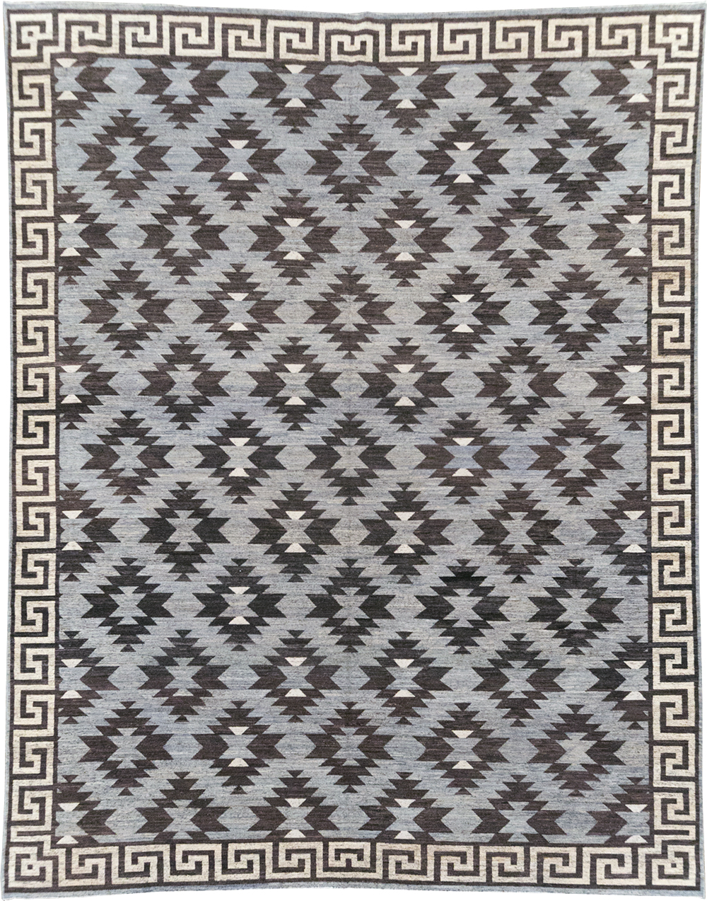 Modern East Turkestan Khotan Room Size Carpet, No.32479 - Gsblank