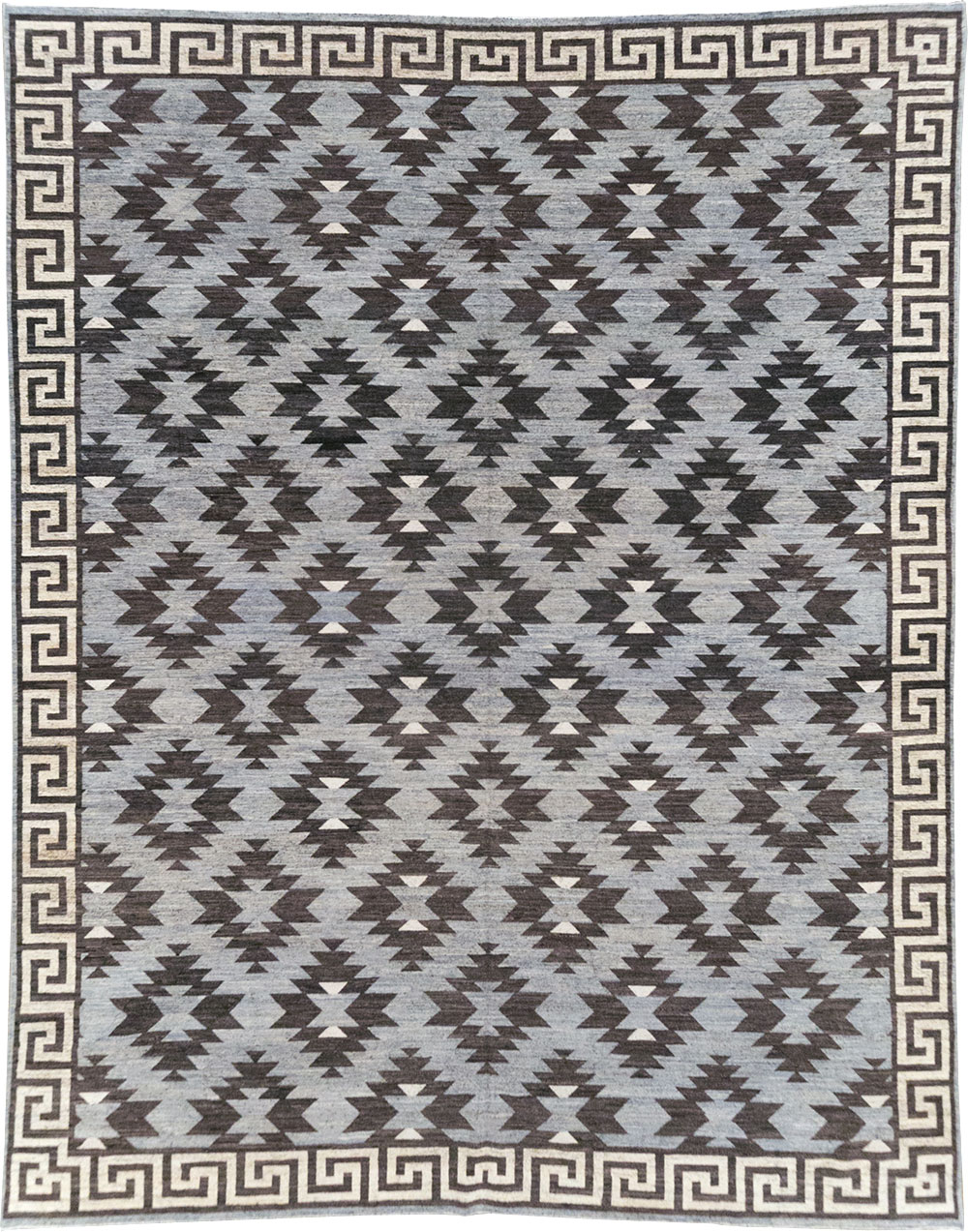 Modern East Turkestan Khotan Room Size Carpet, No.32479 - Gsblank