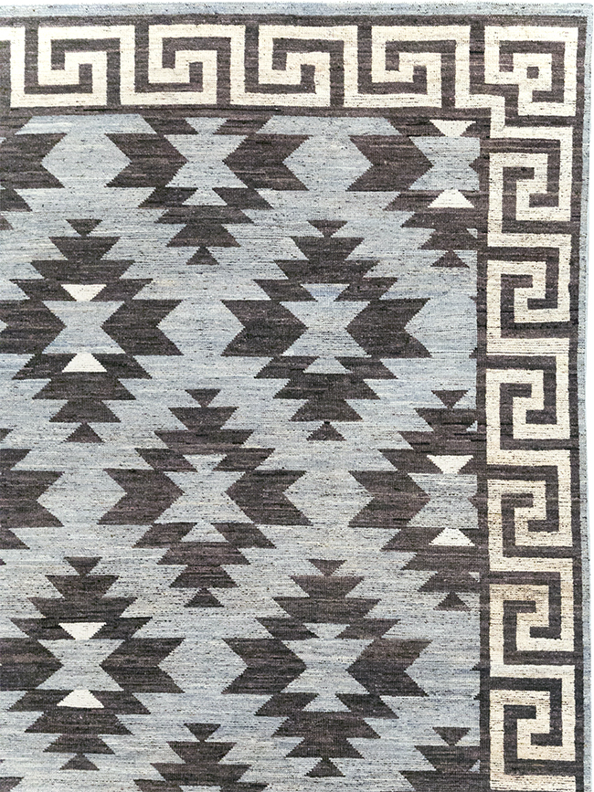 Modern East Turkestan Khotan Room Size Carpet, No.32479 - Gsblank