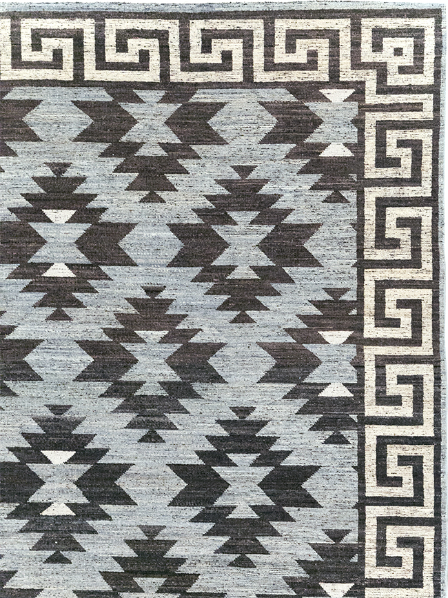 Modern East Turkestan Khotan Room Size Carpet, No.32479 - Gsblank