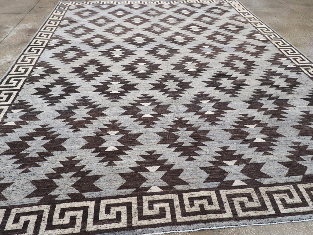 Modern East Turkestan Khotan Room Size Carpet, No.32479 - Gsblank