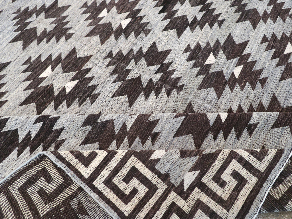 Modern East Turkestan Khotan Room Size Carpet, No.32479 - Gsblank