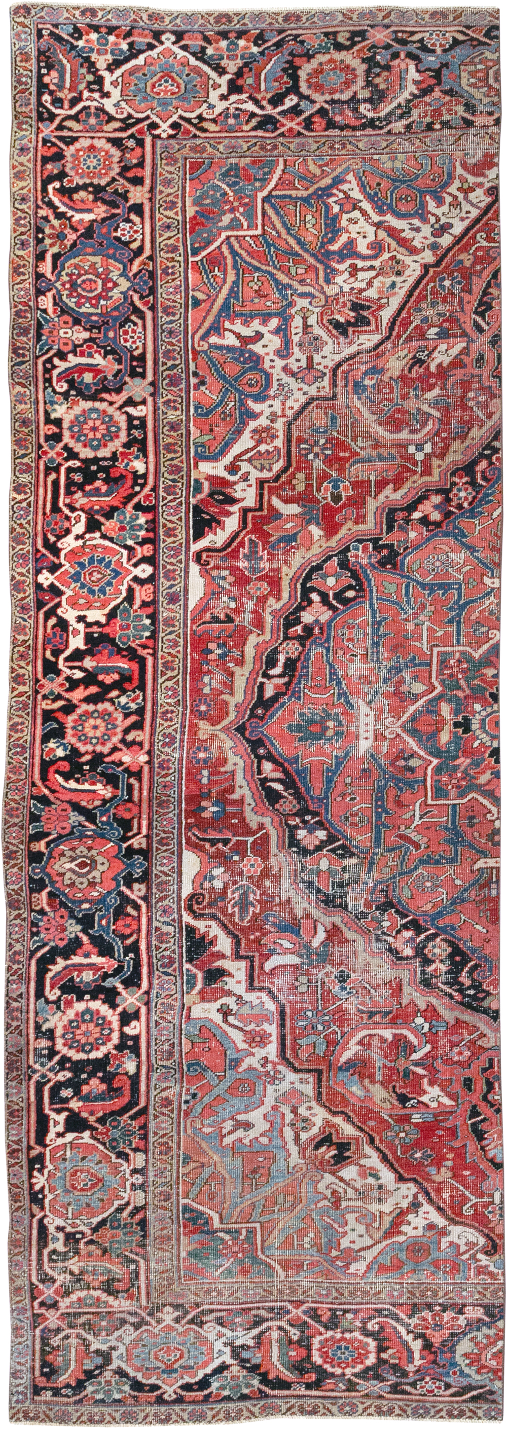 Antique Persian Heriz Rug, No.32492 - Gsblank