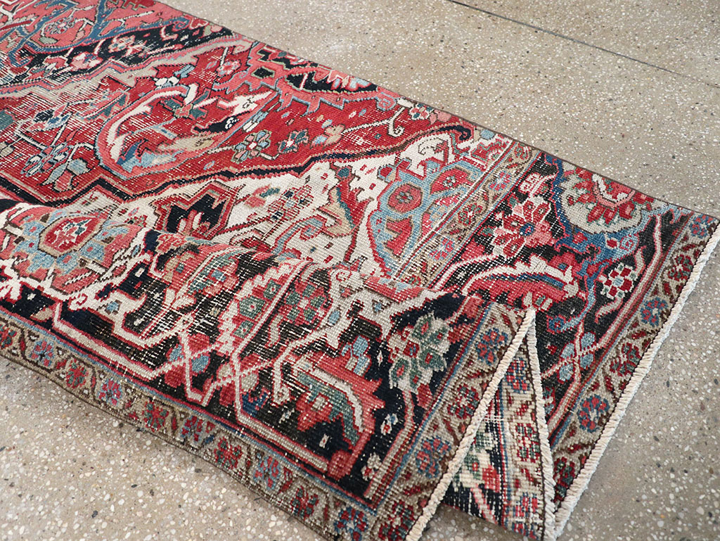 Antique Persian Heriz Rug, No.32492 - Gsblank
