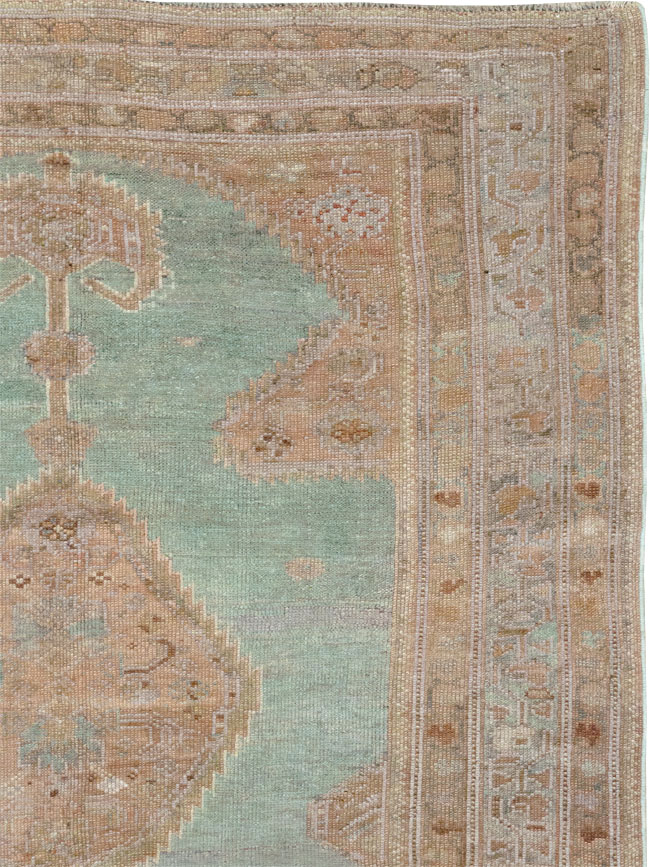 Antique Persian Kurdish Long Runner, No.32500 - Gsblank