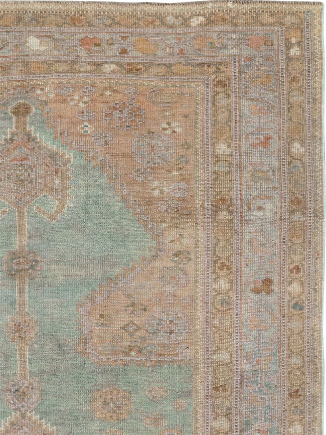 Antique Persian Kurdish Long Runner, No.32500 - Gsblank