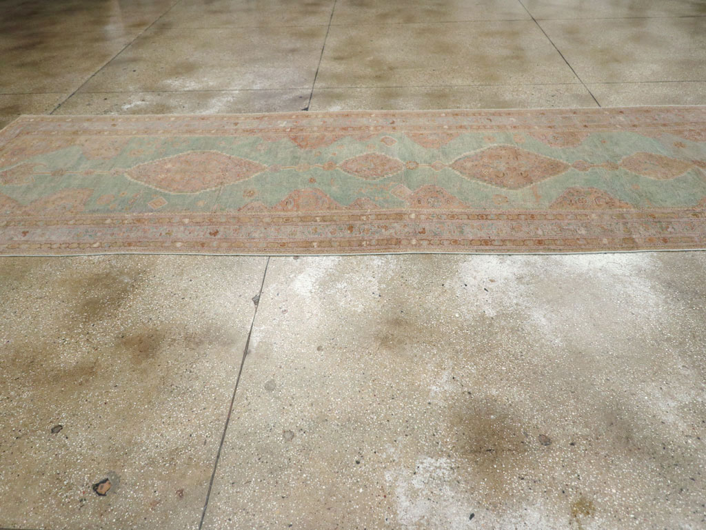 Antique Persian Kurdish Long Runner, No.32500 - Gsblank