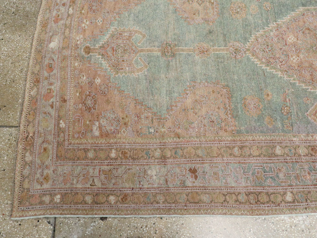 Antique Persian Kurdish Long Runner, No.32500 - Gsblank