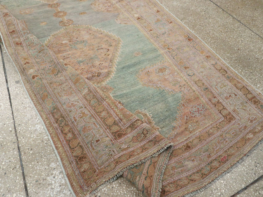 Antique Persian Kurdish Long Runner, No.32500 - Gsblank