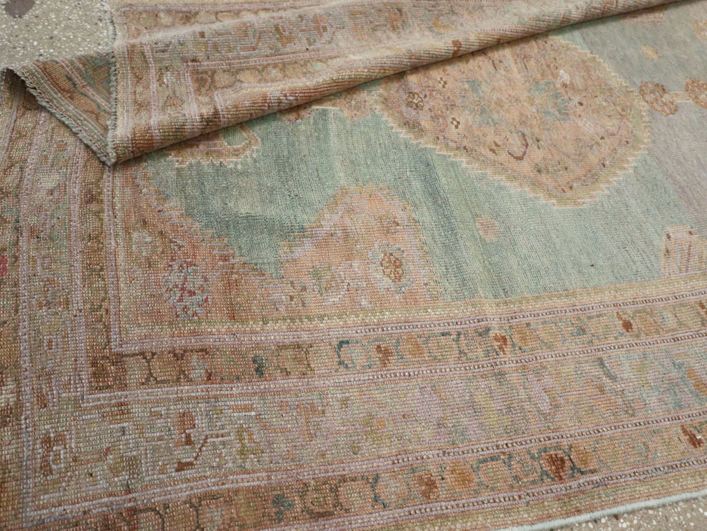 Antique Persian Kurdish Long Runner, No.32500 - Gsblank