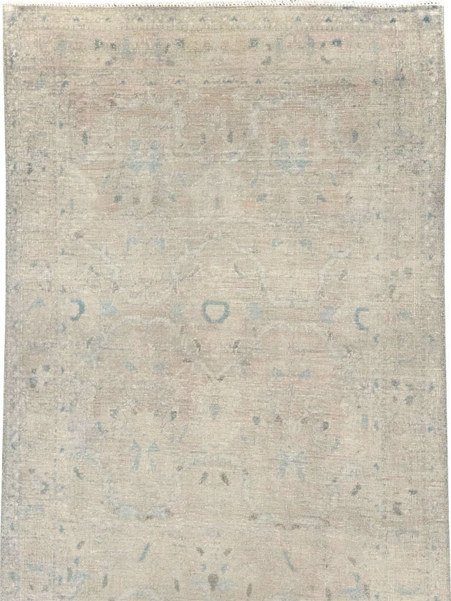 Vintage Persian Tabriz Runner, No.32501 - Gsblank