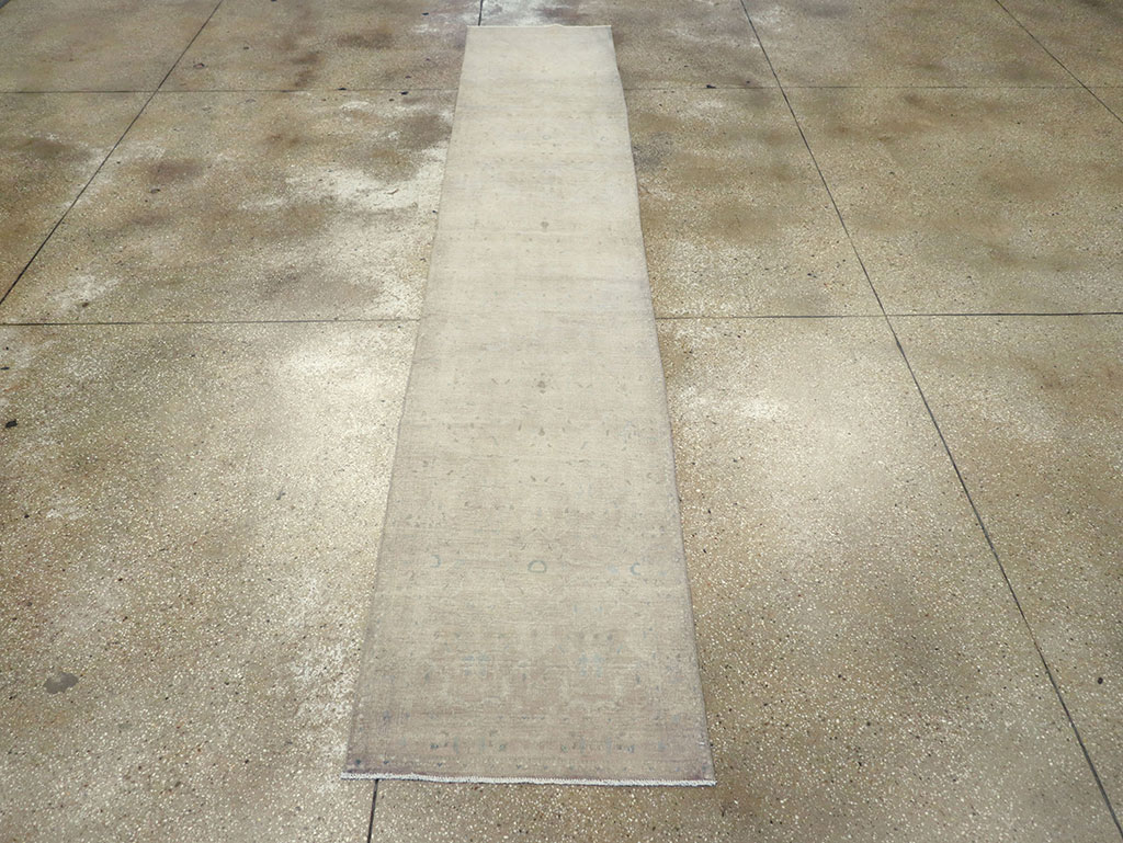 Vintage Persian Tabriz Runner, No.32501 - Gsblank