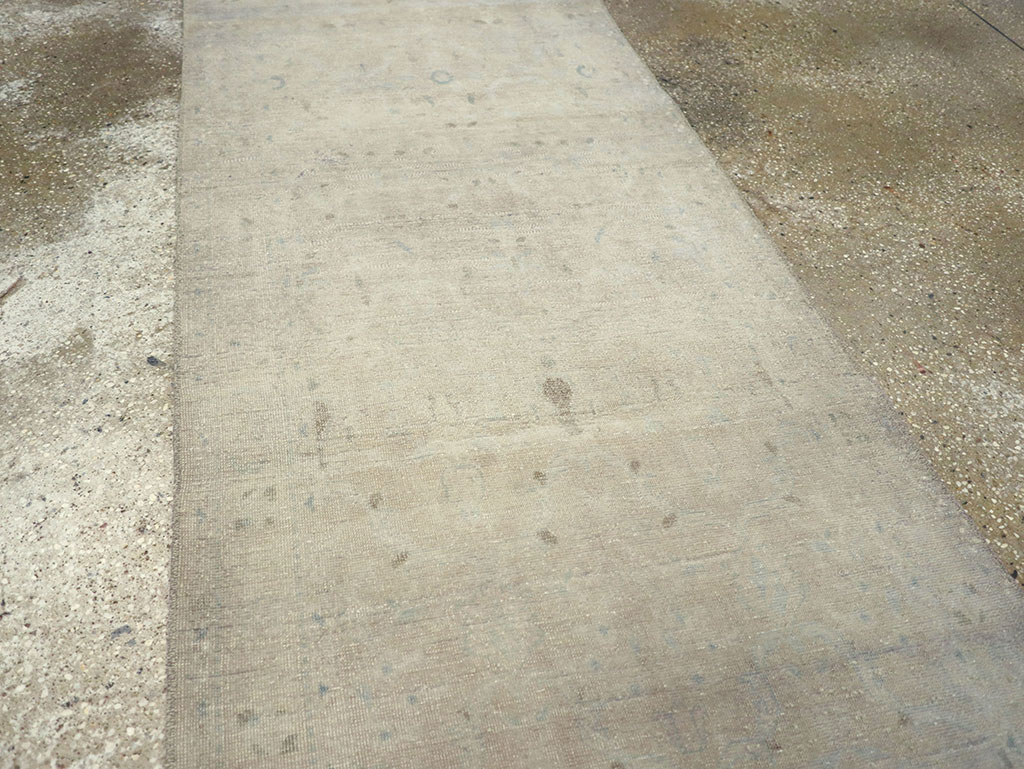 Vintage Persian Tabriz Runner, No.32501 - Gsblank