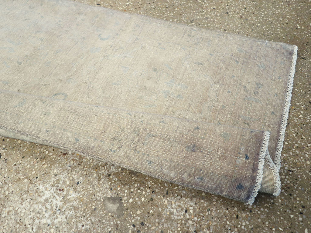 Vintage Persian Tabriz Runner, No.32501 - Gsblank