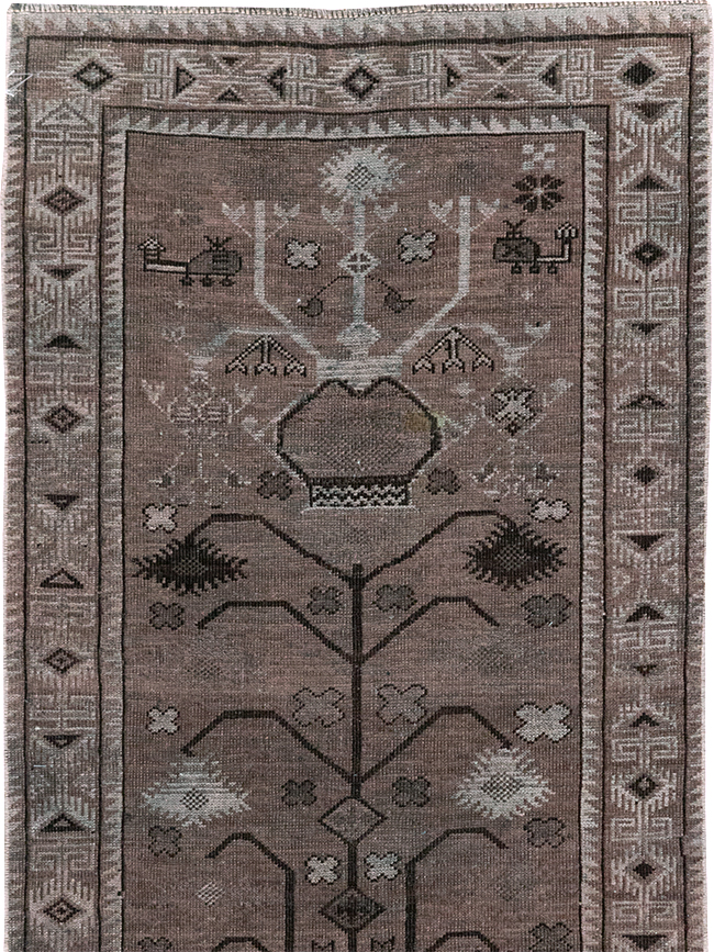 Vintage Turkish Anatolian Long Runner, No.32502 - Gsblank