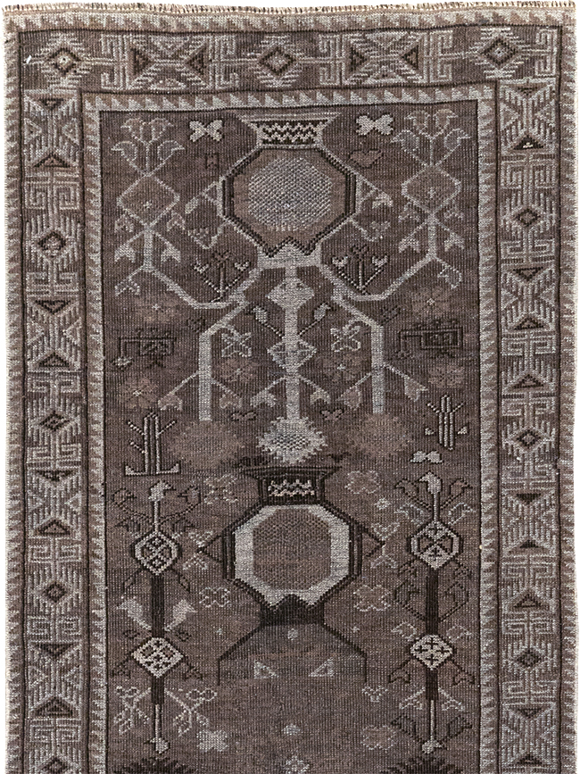 Vintage Turkish Anatolian Long Runner, No.32502 - Gsblank