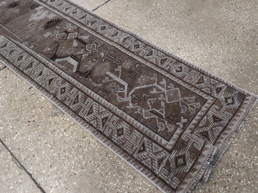 Vintage Turkish Anatolian Long Runner, No.32502 - Gsblank