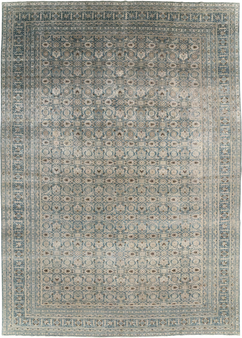 Antique Persian Tabriz Carpet, No.32504 - Gsblank