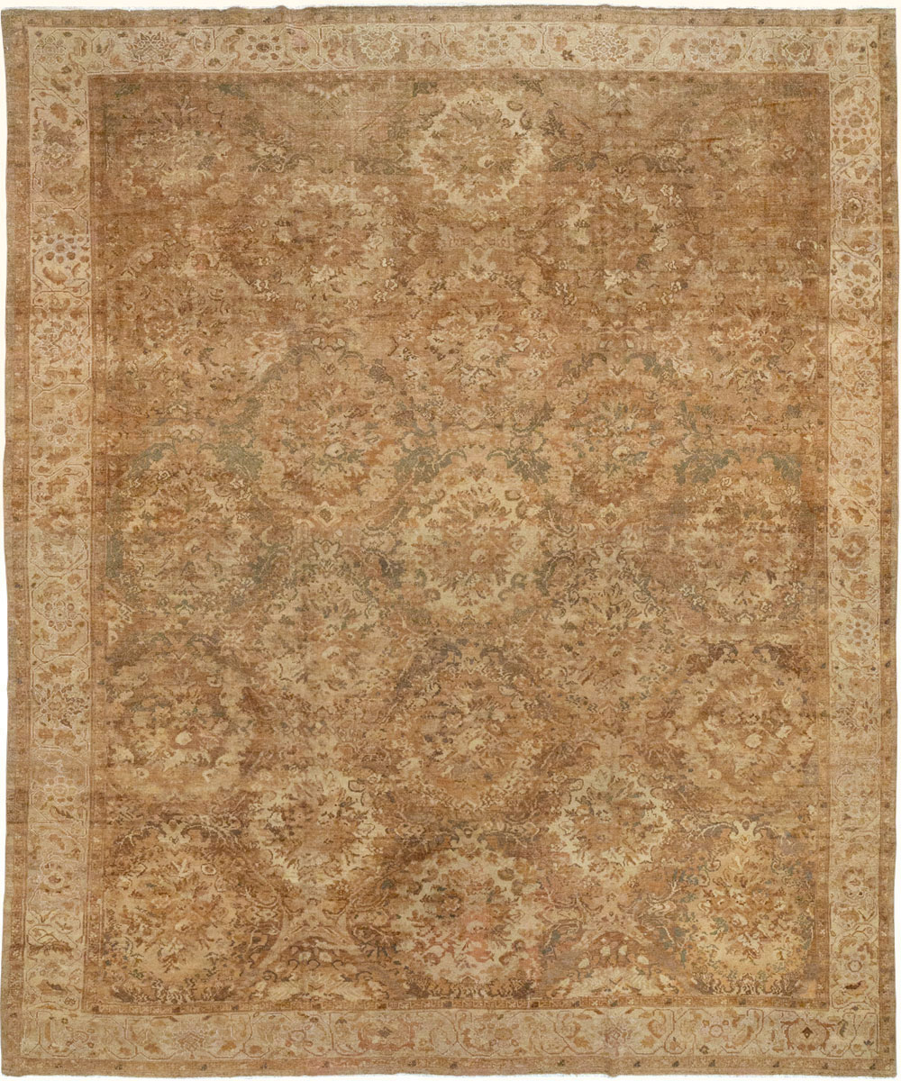 Antique Persian Malayer Large Room Size Carpet, No.32510 - Gsblank