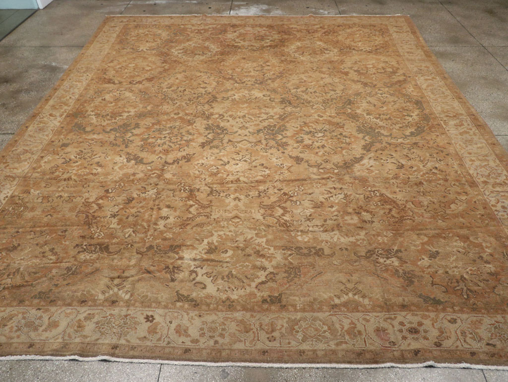 Antique Persian Malayer Large Room Size Carpet, No.32510 - Gsblank