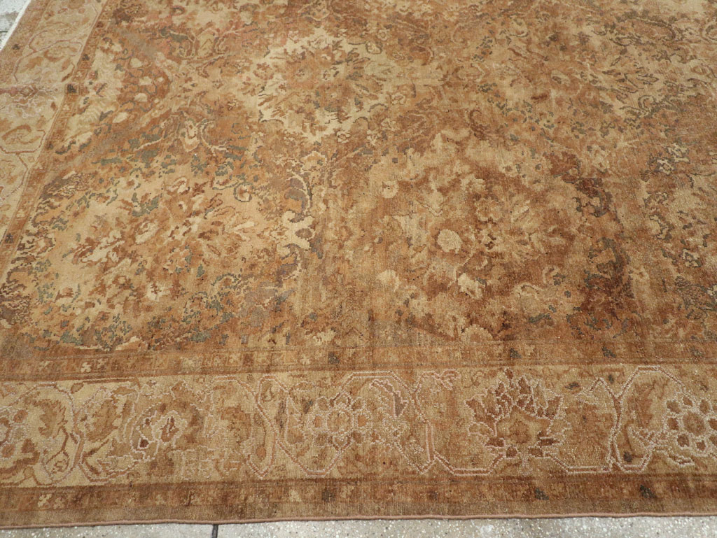 Antique Persian Malayer Large Room Size Carpet, No.32510 - Gsblank