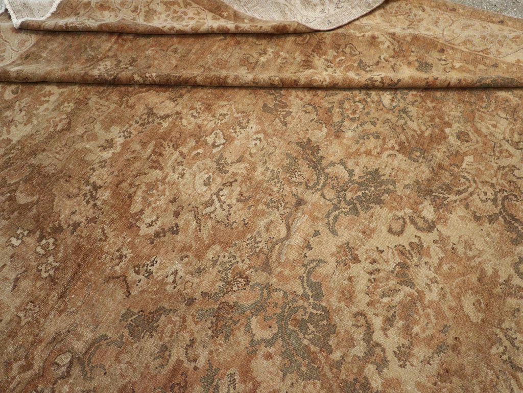 Antique Persian Malayer Large Room Size Carpet, No.32510 - Gsblank