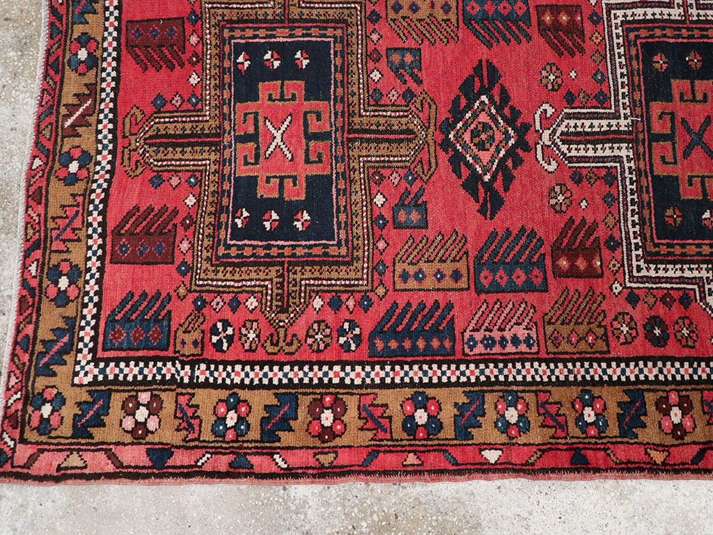 Vintage Persian Karajeh Runner, No.32514 - Gsblank